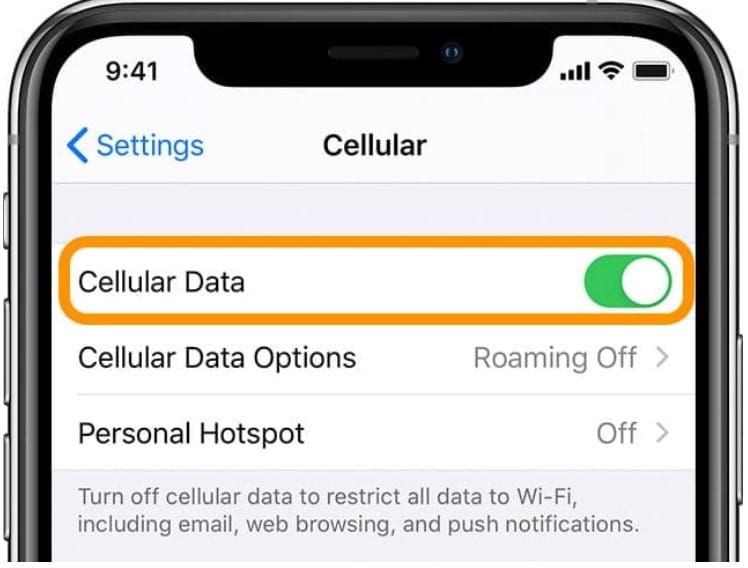 How to Enable or Disable Data Roaming
